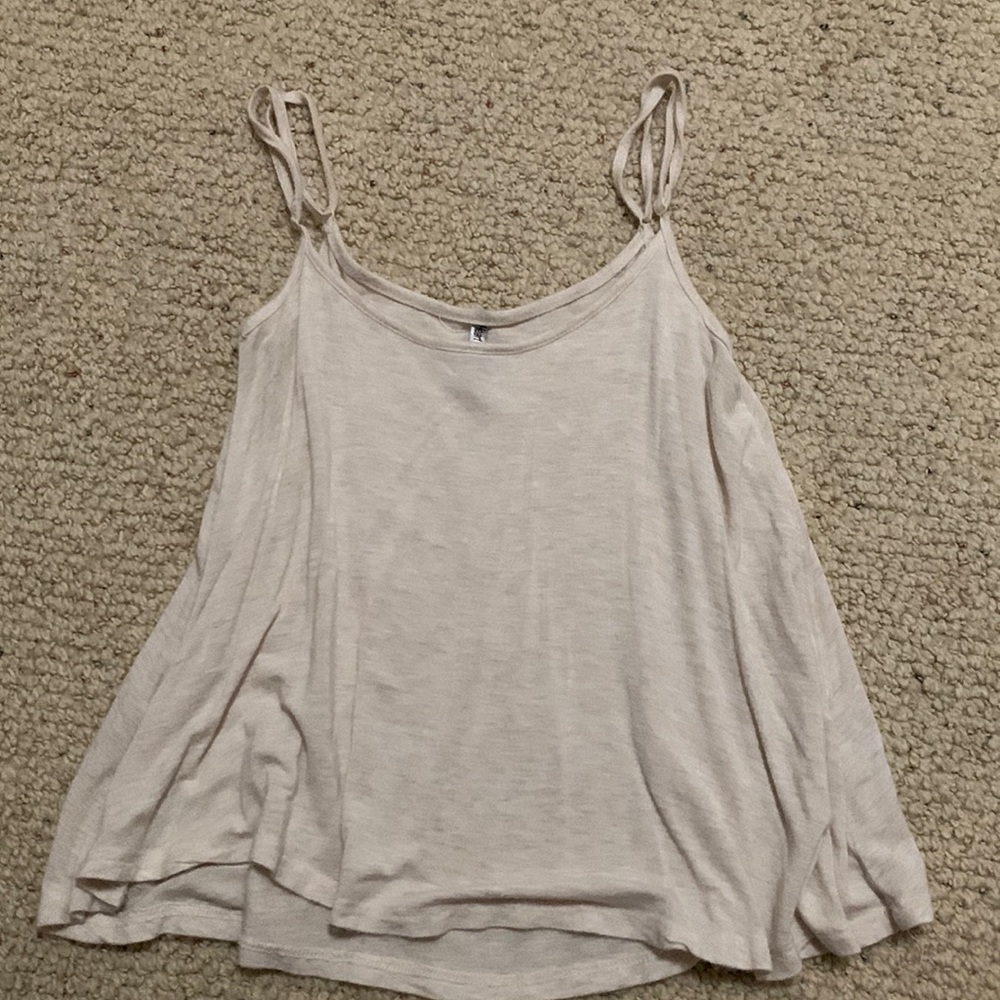 Flowy Cropped tank top with adjustable straps